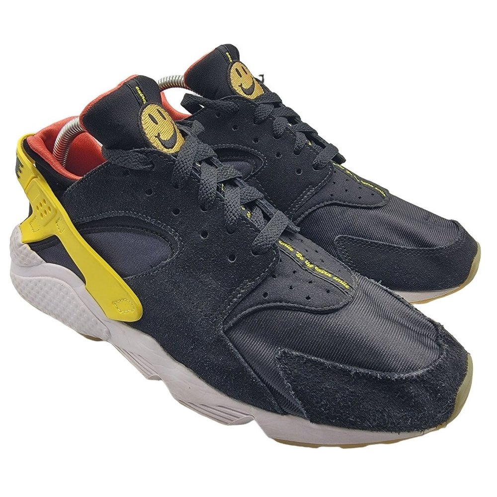 Nike Womens Shoes Size 12 Black Air Huarache Run Go The Extra Smile DO5873-001